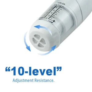 LungMaster Breathing Exerciser 5 LungMaster breathing exerciser device with adjustable resistance for lung capacity training and respiratory muscle strengthening