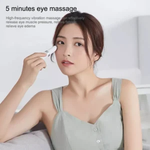 SkinBeautify Pro skin face beautifier device with vibration and light therapy for anti aging and dark circle reduction in compact portable design