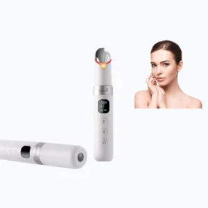SkinBeautify Pro skin face beautifier device with vibration and light therapy for anti aging and dark circle reduction in compact portable design