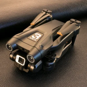 SmartyDrone portable camera drone with anti collision sensors and remote control for stable aerial photography