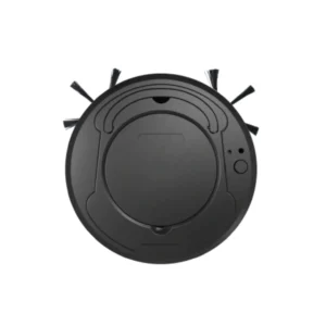 CleanRobot automatic robot vacuum cleaner with strong suction cleaning floor and navigating around obstacles in home